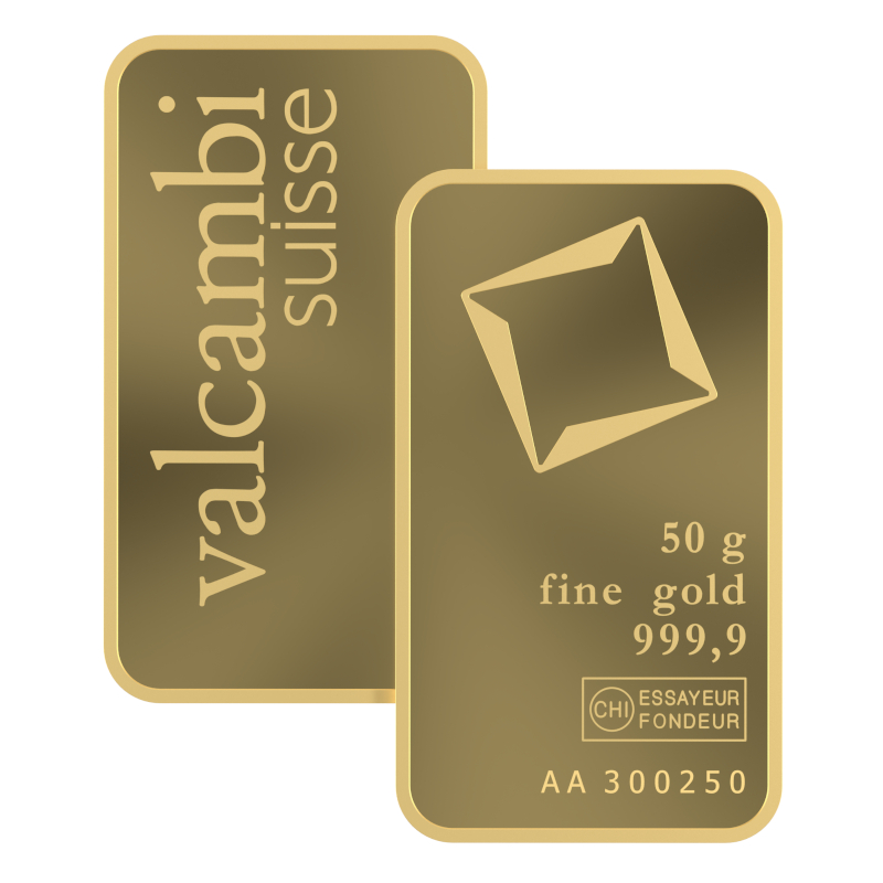 Valcambi 50 Gram .9999 Fine Gold Bar (In Assay) - Image 3