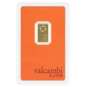 Valcambi 2.5 Gram .9999 Fine Gold Bar (In Assay)