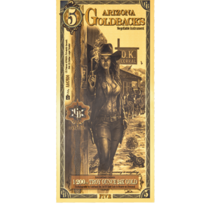 Arizona Goldback® 5 Goldback Bundle